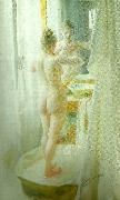 Anders Zorn le tub Spain oil painting artist